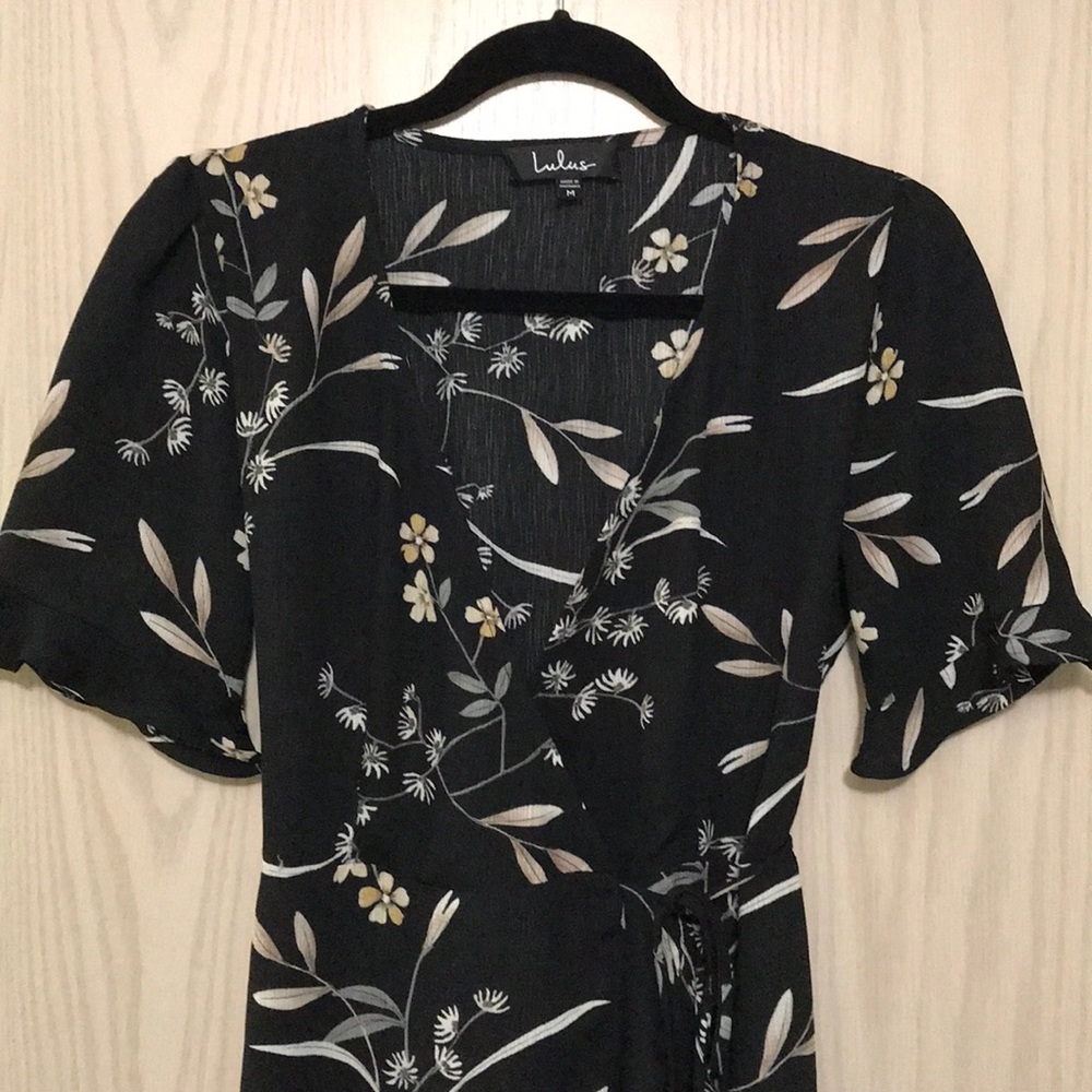 Lulu’s wrap maxi dress